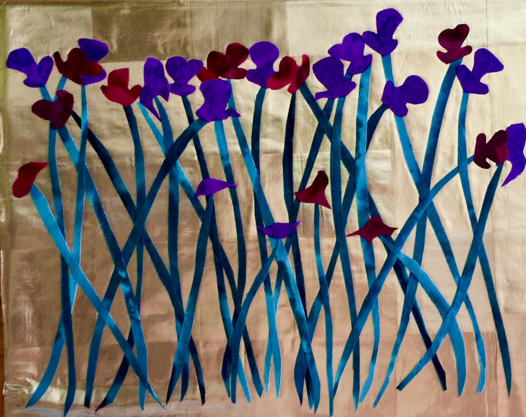 Irises #4, 8" x 10", 2016.