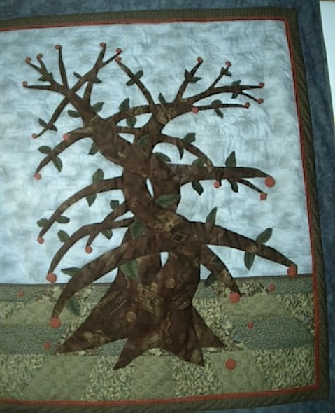 Lives Intertwined, 51" X 59", Philadelphia ©2001.