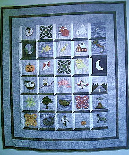 New Alphabet, 45.5" X 52", Philadelphia ©2001.