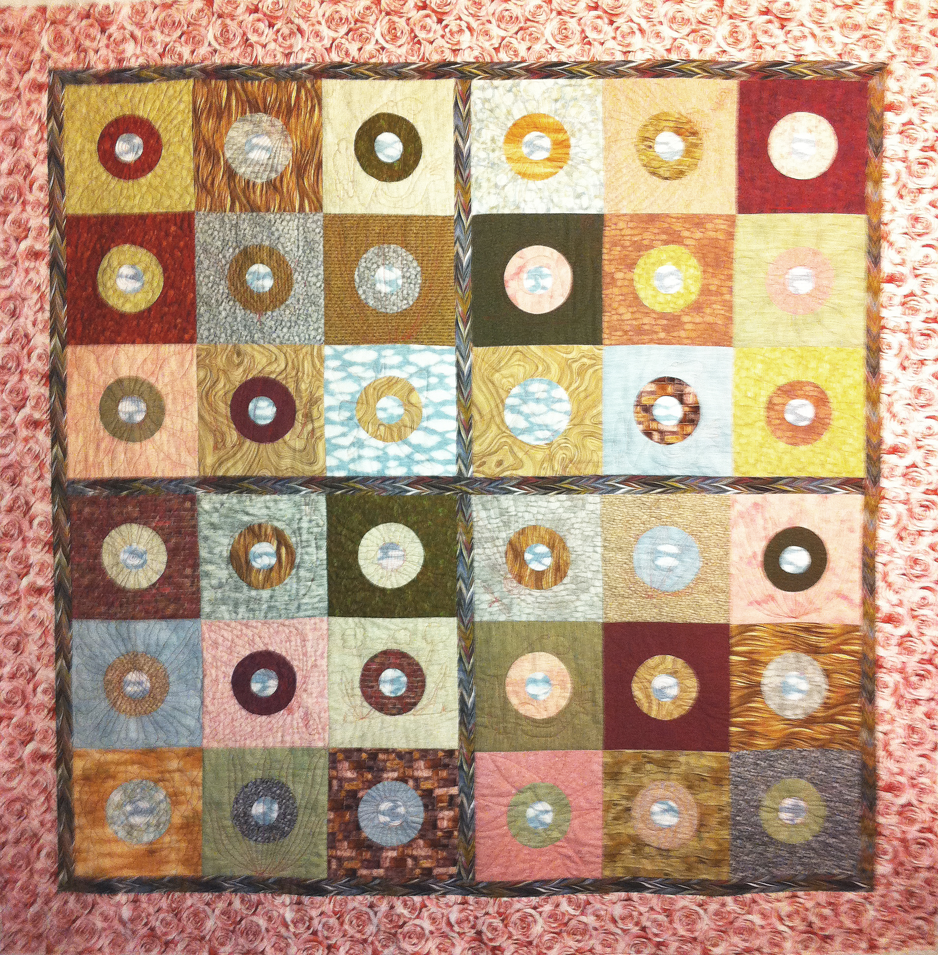 Textures with a View, 70” x 70”, Philadelphia, ©2011.