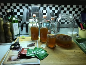 Cultured tea (kombucha)